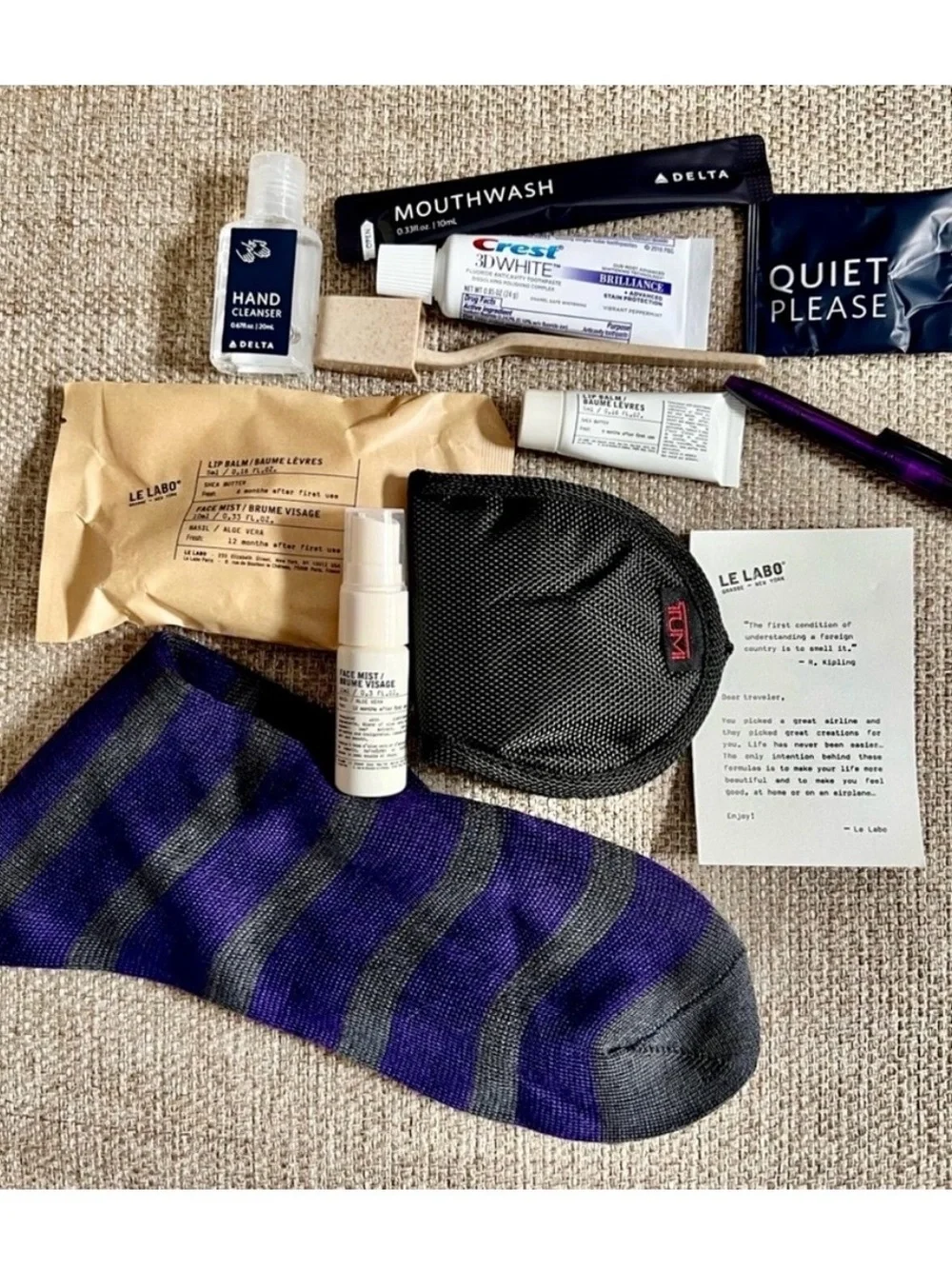 Tumi Delta International First Class Travel Toiletry Pouch